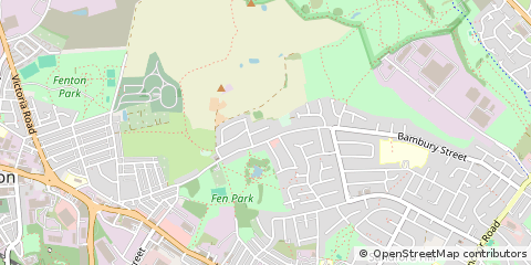 Map of Stoke-on-Trent, Staffordshire