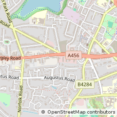 Map of Birmingham, West Midlands
