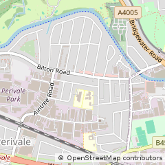 Map of Greenford, Middlesex