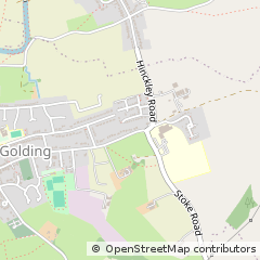 Map of Nuneaton, Warwickshire