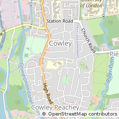 Map of Uxbridge