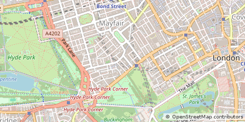 Map of London, Warwickshire