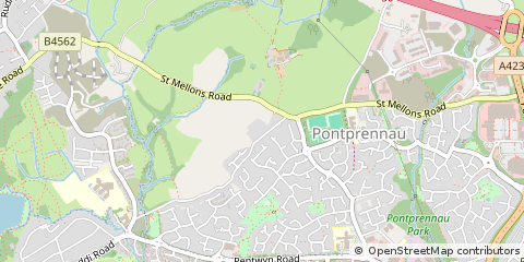 Map of Cardiff