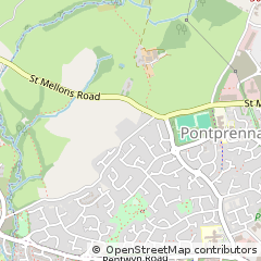 Map of Cardiff