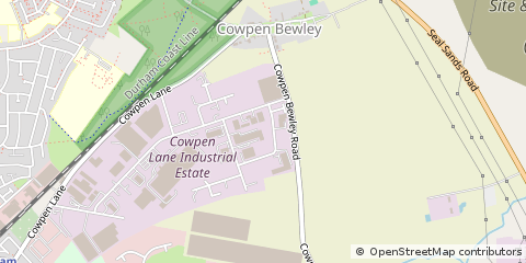 Map of Billingham