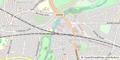 Map of Birmingham
