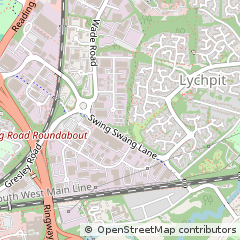 Map of Basingstoke