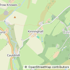 Map of Hawick, Roxburghshire