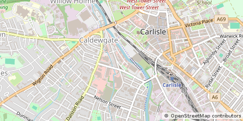 Map of Newcastle Upon Tyne