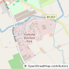 Map of Middlesbrough, North Yorkshire