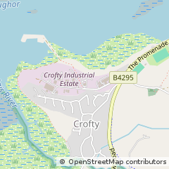 Map of Swansea, West Glamorgan