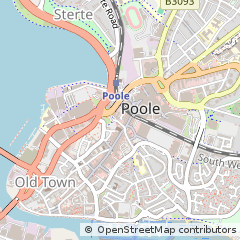 Map of Poole