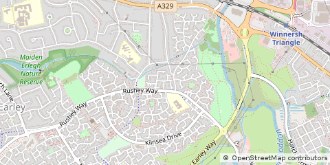 Map of Reading