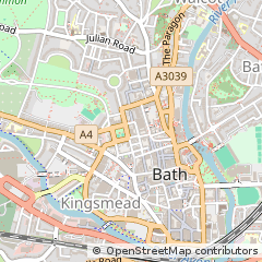 Map of Bath