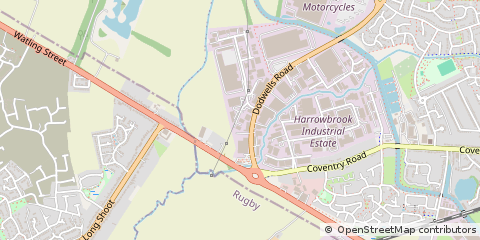 Map of Hinckley, Leicestershire