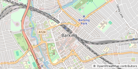 Map of Barking