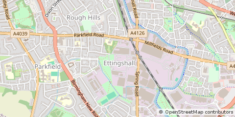 Map of Wolverhampton