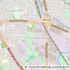 Map of Wolverhampton