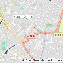 Map of Leicester