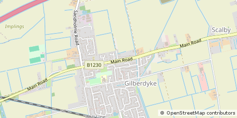 Map of Brough