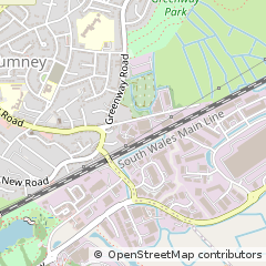 Map of Cardiff