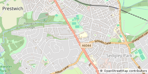 Map of Prestwich