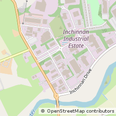 Map of Inchinnan, Renfrewshire