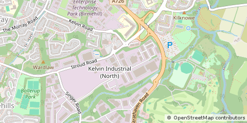 Map of Glasgow