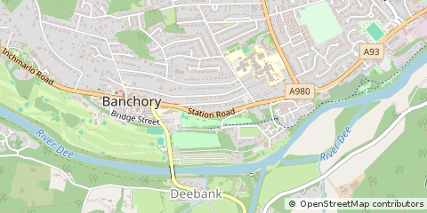 Map of Banchory