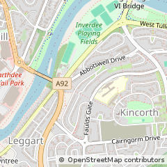 Map of Aberdeen