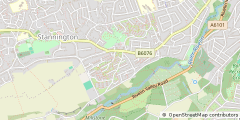 Map of Sheffield