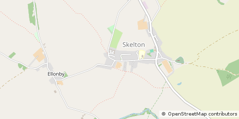 Map of Penrith, Cumbria