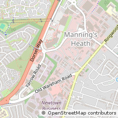 Map of Poole