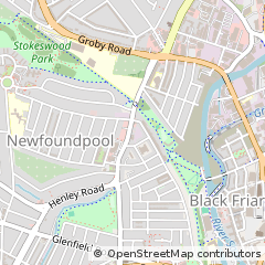 Map of Leicester