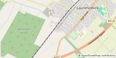 Map of Laurencekirk