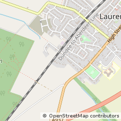 Map of Laurencekirk