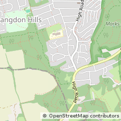 Map of Basildon