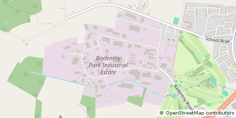 Map of Aberdeen, Aberdeenshire