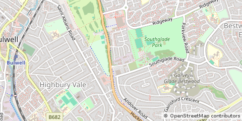 Map of Nottingham