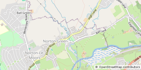Map of Stoke-on-Trent