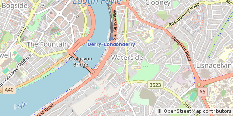 Map of Londonderry