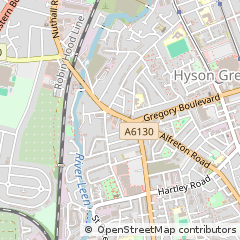 Map of Nottingham