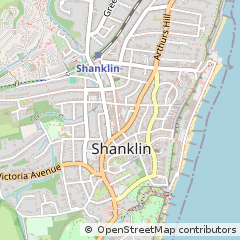 Map of Shanklin, Isle of Wight