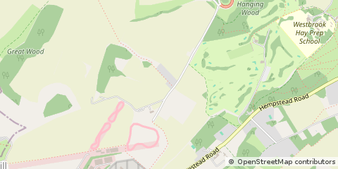 Map of Hemel Hempstead, Hertfordshire