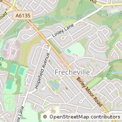 Map of Sheffield