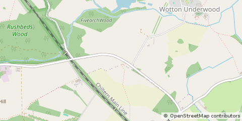 Map of Aylesbury, Buckinghamshire