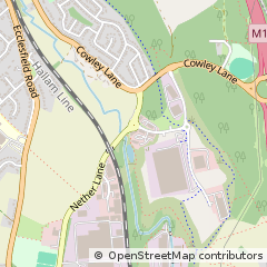 Map of Sheffield