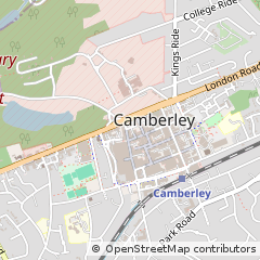 Map of Camberley
