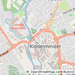 Map of Kidderminster
