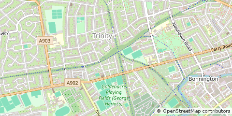 Map of Edinburgh